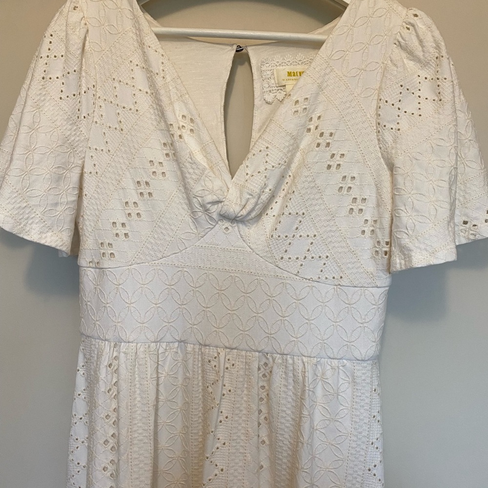 Perfect anthropologie Maeve Rochelle Eyelet maxi! - Picture 2 of 6